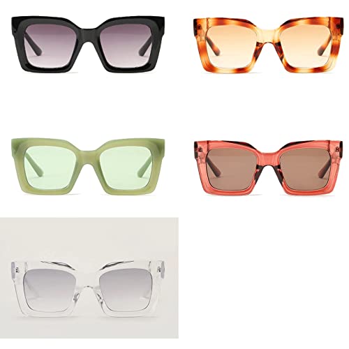 Oversized Square Sunglasses For Women Fashion UV400 Protection Big Large UV Protection Men Sun Glasses4