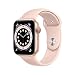 Apple Watch Series 6 (GPS + Cellular, 44 mm) Caja de Aluminio en Oro - Correa Deportiva Rosa Arena