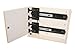 Knape & Vogt Kv8091 P26 EB 26 in. Heavy Duty Rack and Pinion .75 Overlay Pocket Door Slide - Black