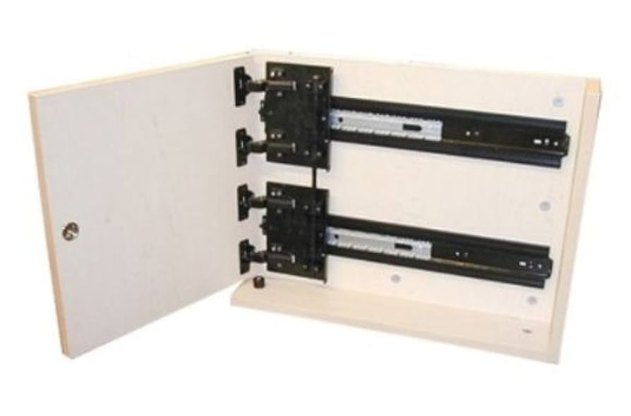Knape & Vogt Kv8091 P28 EB 28 in. Heavy Duty Rack and Pinion