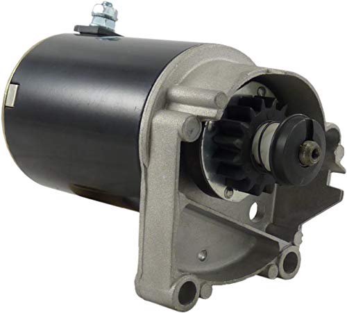 New Replacement Starter For Briggs And Stratton W/Extra Gear For Cub Cadet John Deere Toro Lawn Equipment 14,16,18 Hp 497596 394808 393017 394674 Am38984 Am39287 394808A 394808B Lg497596 435-307 #TOP4