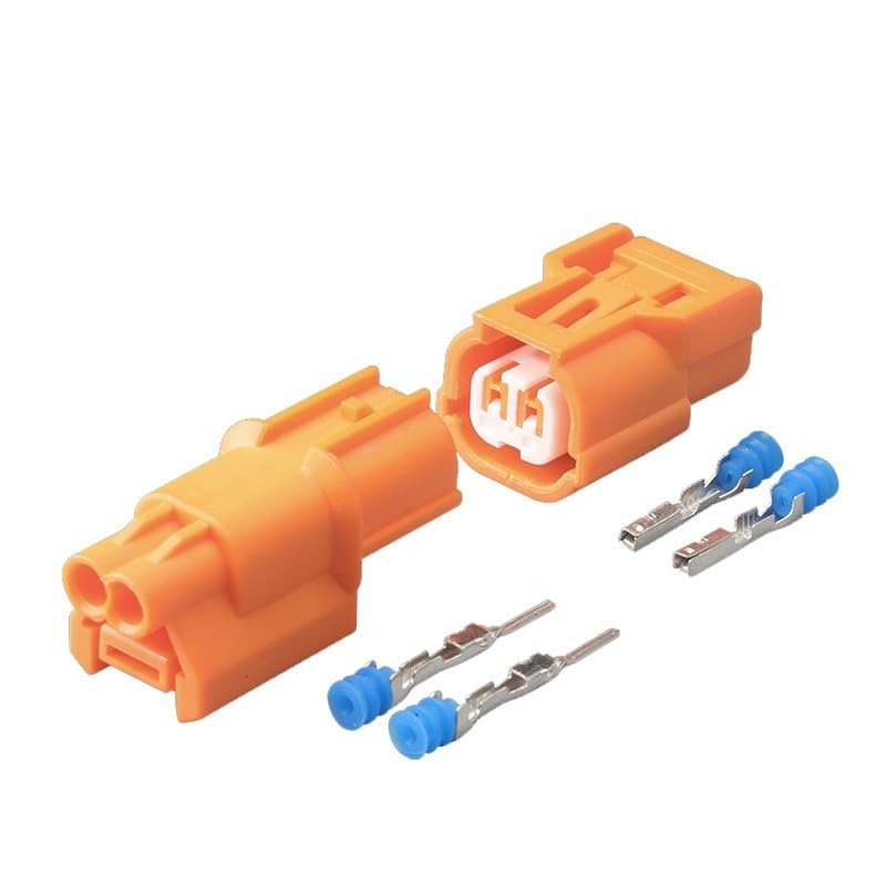 1/5/10/20/50Sets 2Pin Automotive Water Proof Electric Wire Harness Male Female Wiring Connector Plug 6188-0590 6189-0891(2p Male,50 Sets_2P)