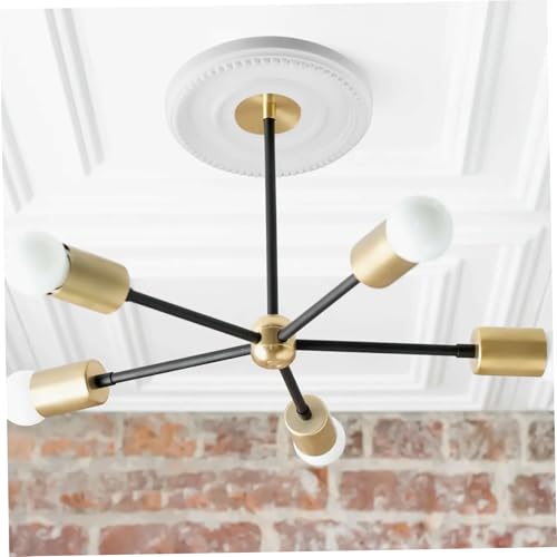 Rose de plafond polystyrène éclairage intérieur et rosace PU pour suspension