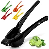 Zulay Premium Quality Metal Lime Squeezer, Citrus Juicer, Manual Press for Extracting the Most Juice...