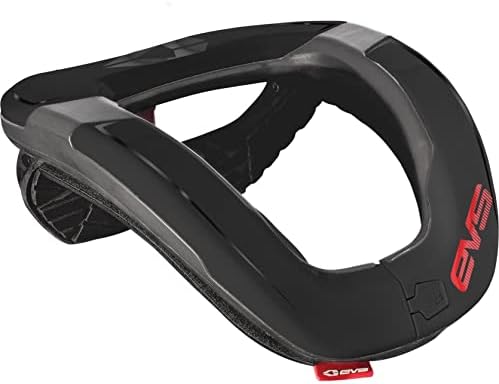 EVS Sports R4-BK-A Sports R4 Race Collar (Black, Adult)