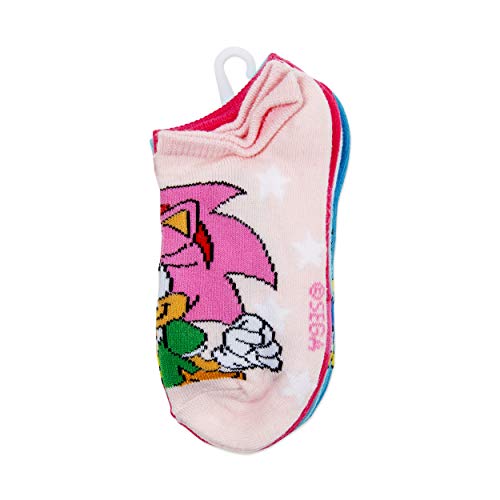 Sonic The Hedgehog girls Sonic 5 Pack No Show Casual Sock, Assorted Pastel, 6-8.5 US - Image 5