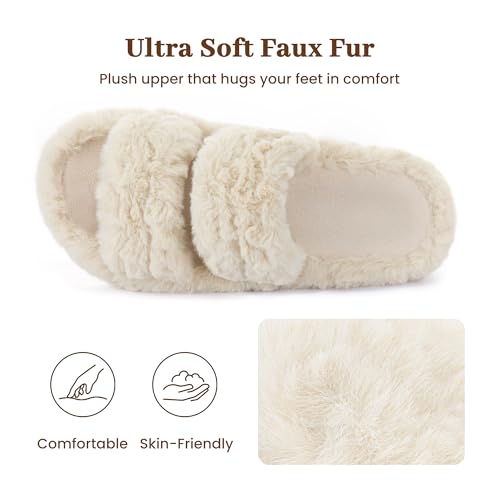 Image of RockDove Women's Pluffie Open Toe Slippers