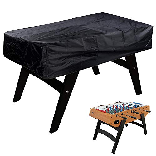 Coosoo Foosball Table Cover Outdoor Heavy Duty Waterproof Dust-Proof Rectangular Universal Fit Cover Indoor Scratch Resistant For Game Room #TOP4
