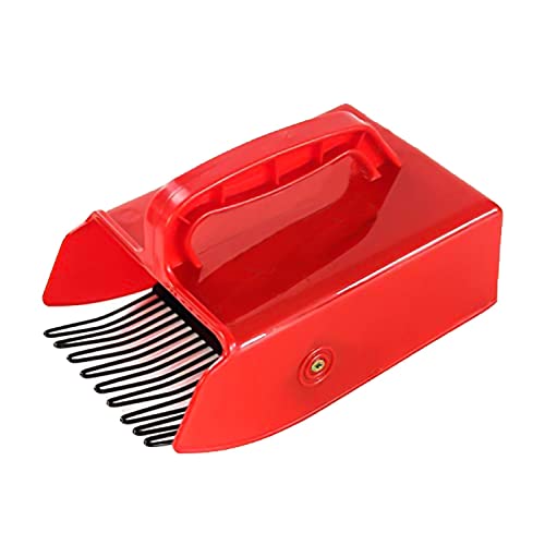 Yajimsa Pelle à myrtille – ramassage myrtille, râteau à myrtille avec peigne en métal, pelle à myrtille avec poignée, sans endommager les fruits ou les plantes