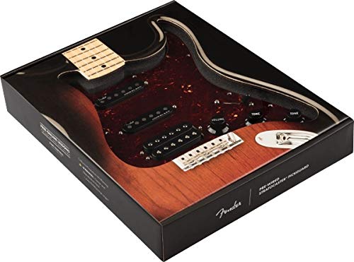 Amazon | Fender ギターパーツ Pre-Wired Strat Pickguard