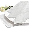 Papstar Cloth-Like Disposable Dinner Napkins, 16x16 14 Fold, 50 Pack, 12 Different Color options, Ornaments