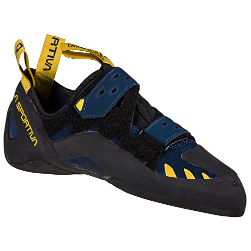 Foto von LA SPORTIVA M Tarantula Boulder Blau-Schwarz - Bequemer vielseitiger FriXion Herren Kletterschuh, Größe EU 43 - Farbe N