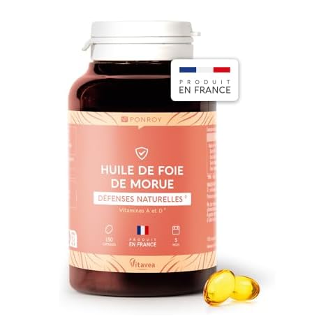 Yves Ponroy Huile de Foie de Morue 150 Capsules Cover