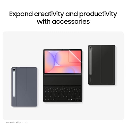 undefined Samsung Galaxy Tab S10 Lite + Smart Book Cover, 6GB RAM, 128GB, 2TB Expand, Long Battery Life, 10.9” LCD, S Pen for Note-Taking, Exynos 1380, Circle to Search, AI Tools, Gray の商品画像 9