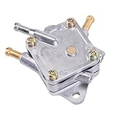 PHEZEN High Performance 31 Liters/HR Square Fuel Vacuum Pulse Pump Single 1 Outlet, Vacuum Pulse Pump Fit for personal watercraft and snowmobiles, Vacuum pulse fuel pump Replaces part DF52-133-D