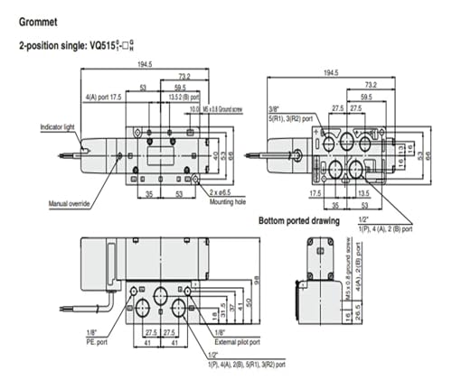 Électrovanne VQ5400 haute fréquence pour une commutation de précision - 7