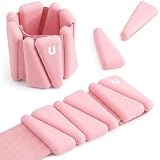 unycos - Pesi Regolabili per Polsi e Caviglie, 0,5 kg, Rosa (Nova Air)