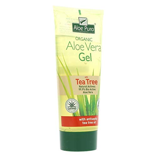Aloe Pura Aloe Vera Gel + Tea Tree 200ml (Pack of 6)