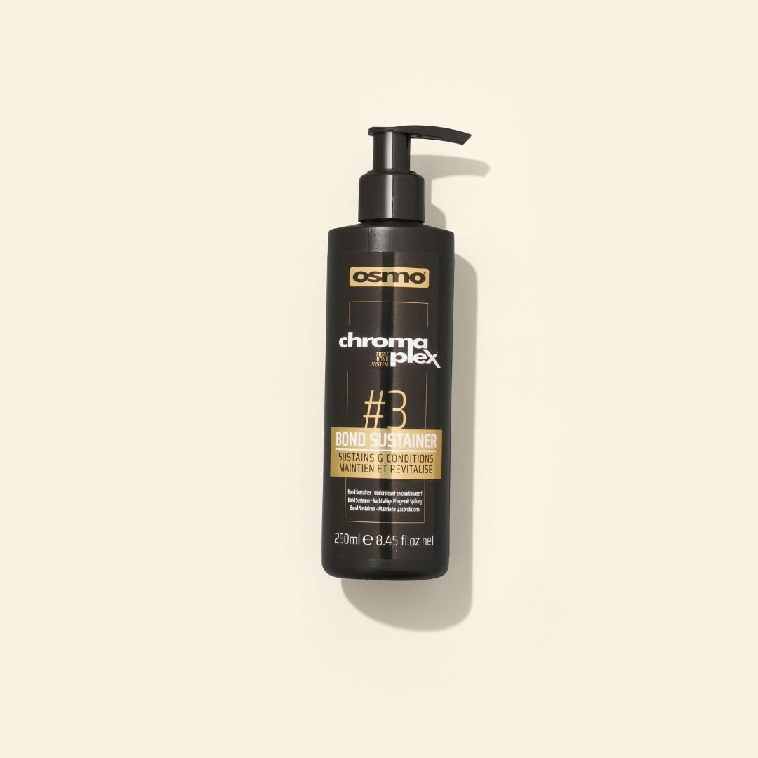 Osmo Chromaplex Fibre Bond System Bond Sustainer 3 Sustains And Conditions Scalp Treatments 200 Ml