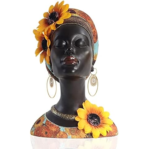 Statue Buste Fille de Tournesol QIANLING Cover
