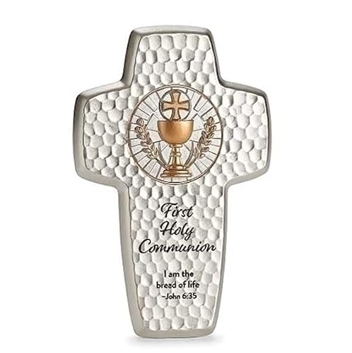 7.25-inch classic First Communion wall cross