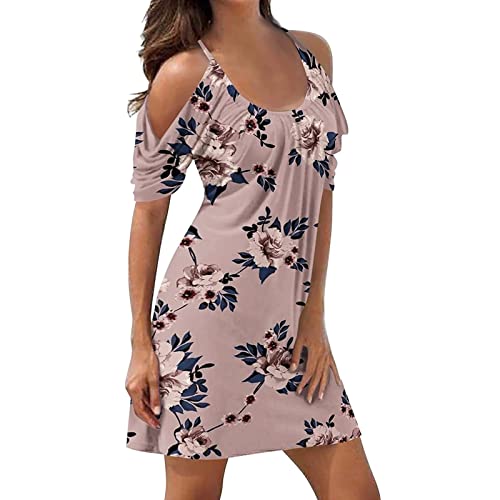 Robe d'été fluide anti-transpiration style floral de plage pour femme