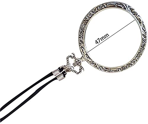 Pendentif collier de loupe 10x un cadeau utile et élégant pour la fête des grands-mères - 2