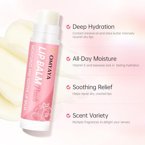 36PCS Lippenpflege Set, Lippenbalsam Geschenkset mit 12 Düft für Trockene Lippen - 24h Moisturizing Lippenstiftsets Kleine Weihnachtsgeschenke für Frauen, Freundin, Kollegen, Weihnachten & Geburtstage