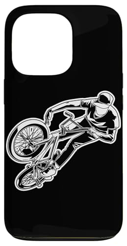 BMX�o�C�J�[���@�[�g�����v���]�� �X�}�z�P�[�X iPhone 13 Pro �p