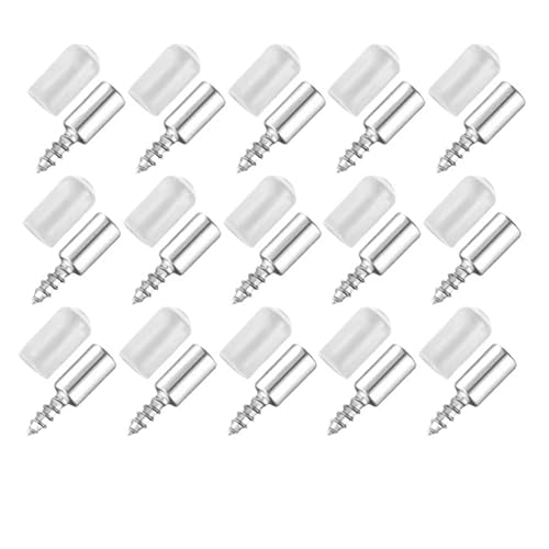 QASTGDE 200/2PCS�Z���t�^�b�s���O�T�|�[�g�l�W�A����~�߃X���[�u�t���L���r�l�b�g���~�l�[�g���[�h���[�u�Z�v�^���u���P�b�g���C���[�v���[�g�z���_�[�Œ�y�O(15Set (30PCS))