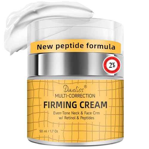 Neck Firming Cream Tighten & Lift Advanced Neck Cream Unscented Face Moisturising with Retinol,...