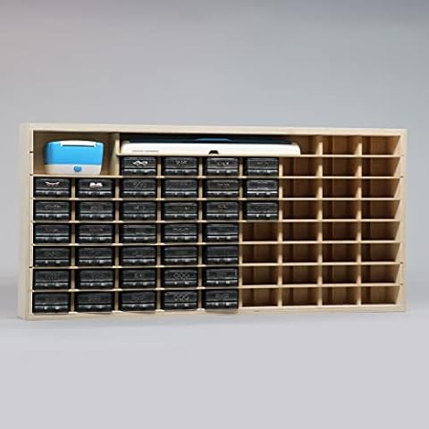 Stamp-n-Storage Punch Holder Made for Creative Memories(TM) Border Maker Cartridges - Large with Tools (Holds 63 Punches and The Border Maker Accessories) Cover