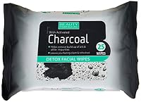 BEAUTY FORMULAS FACIAL WIPES CHARCOAL DETOX