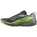 Produktbild Salomon Herren Sense Ride Traillaufschuhe, Black Laurel Wreath Green Gecko, 42 2/3 EU