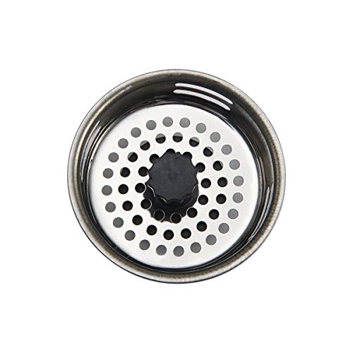 Colador para Fregadero de Acero Inoxidable Negro miniatura 2