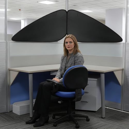 Séparateur de bureau contre les reflets et courants d'air - 2