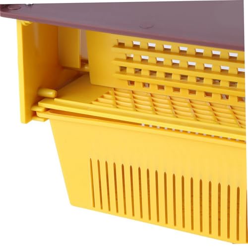 Piège à essaims d'abeilles durable Pollen Mesh avec plateau ventilé de précision