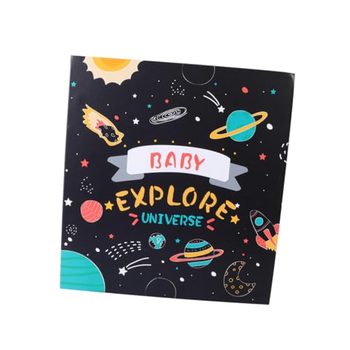 BESTonZON Álbum De Fotos De Bebê 2 Peças Livros Para Bebês Primeiro Ano Álbum De Fotos De Bebês Pres