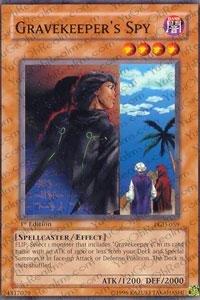 Amazon.com: Yu-Gi-Oh! - Gravekeeper's Spy (PGD-059) - Pharaonic
