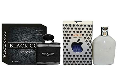 St Louis Black Code & BApple Apparel Perfume Combo Pack For Mens & Womens (100 ml)