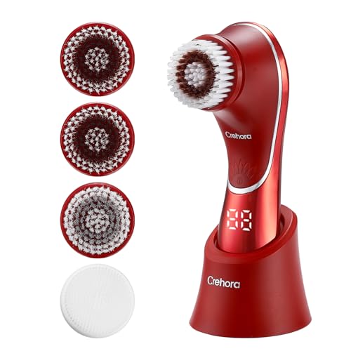 Facial Cleansing Brush, Electric Face Scrubber, Facial
