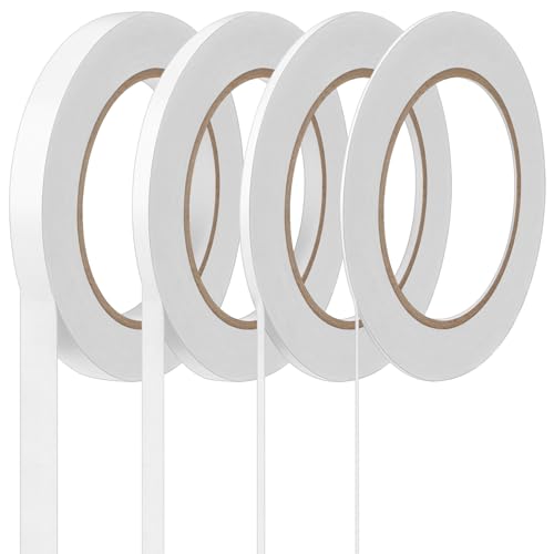 Epakh EI-EPAKH-5240 4 Rolls Pinstripe Tape, Masking Tape In 1/16, 1/8, 1/4 And 1/2 Inch Wide, Painters Automotive Masking Tape cover