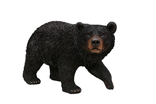 Hi-Line Gift Ltd Walking Black Bear Statue #TOP30