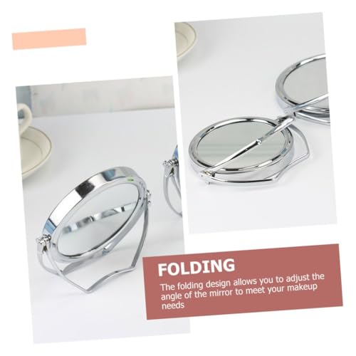 Espejo de Maquillaje Plegable Rotatorio 2 pcs miniatura 4