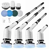 VELLROX Electric Spin Scrubber, Cordless Cleaning Brush with 7 Brush Heads