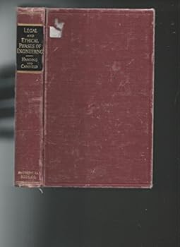 Hardcover Legal and ethical phases of engineering, Book