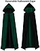 HBselect Capas con Capucha Carnaval Disfraz De Halloween para Mujeres Hombres