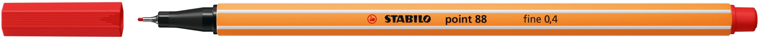 Fineliner stabilo point 88/10 office f ass 10st | Etui a 10 stuk | 10 stuks