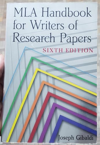 MLA Handbook for Writers of Research Papers