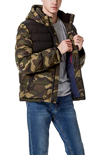 Image of Tommy Hilfiger Men's Classic Hooded Puffer Jacket (Standard and Big & Tall)